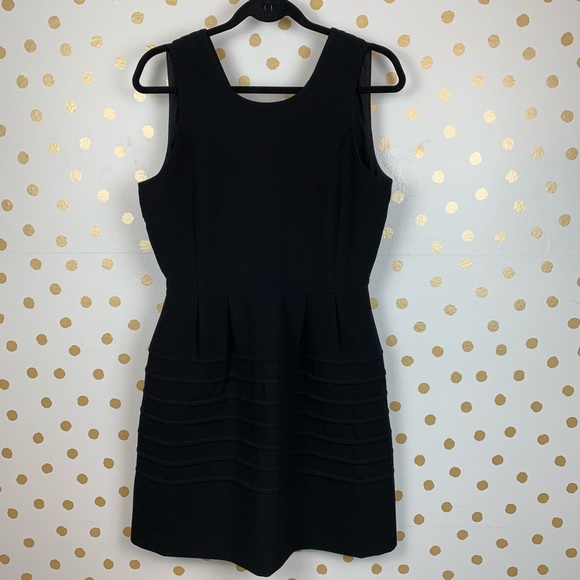 Madewell Black Midnight Fit & Flare Dress - Picture 2 of 6